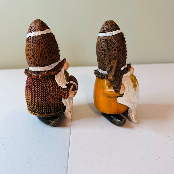 Football-Themed Gnome Decor Set of 2 For Game Days Sports Football Tiered Tray - Picture 3 of 8